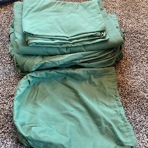 Green Twin XL Bedding